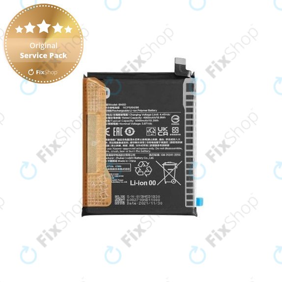 Bateria do Xiaomi Redmi Note 11 2201117TG, 2201117TI, 11S 2201117SG, 2201117SI, BN5D, 5000mAh, 460200009U1Y, 460200009Y1G, Genuine Service Pack