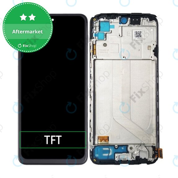 Wyświetlacz do Xiaomi Poco M5s, Ekran dotykowy z ramką, TFT
