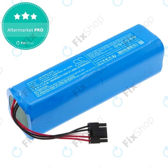 Bateria do Xiaomi Dreame Bot X30 Ultra, X40 Ultra, X40 Pro Ultra, L30 Ultra, D10s Plus, R2416-4S2P-HPLS 14.4V, Li-Ion, 6300mAh, HQ