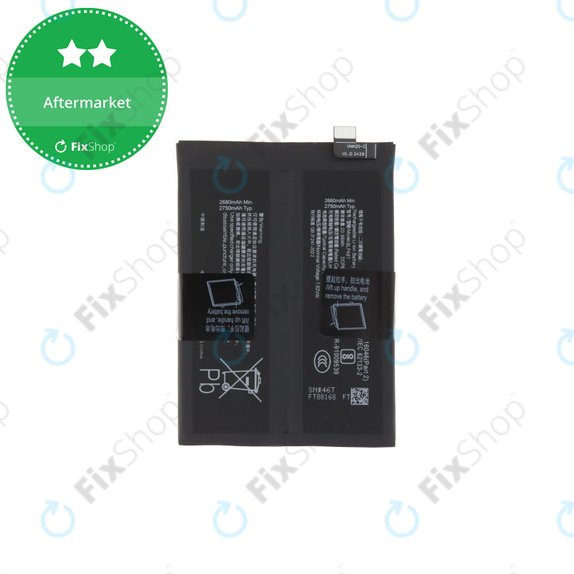 Bateria do OnePlus Nord 4 5G CPH2663, 5110mAh