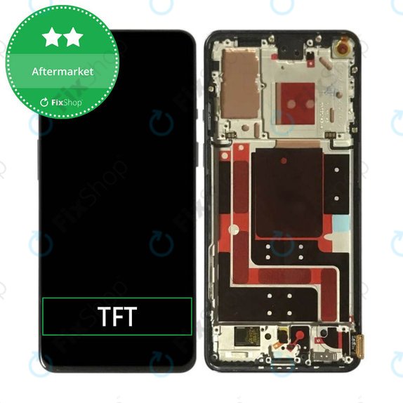 Wyświetlacz do OnePlus 9, Ekran dotykowy z ramką, Astral Black, TFT