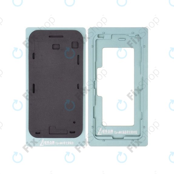 Forma pozycjonująca with Bezel Laminating Mat do iPhone 12 Pro Max, XHZC