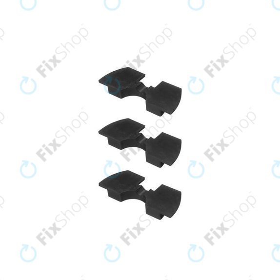 Tłumiki drgań do hulajnogi Xiaomi Mi Electric Scooter 1S, 2, M365, Essential, Pro, Pro 2, Czarne, 3 szt.