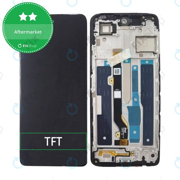 Wyświetlacz do Infinix Note 30, Ekran dotykowy z ramką, Obsidian Black, TFT