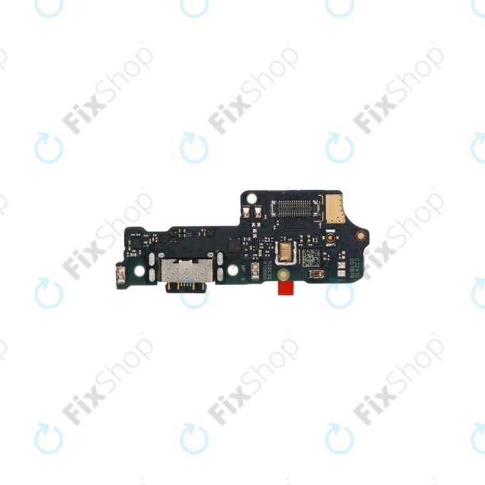 Złącze ładowania z mikrofonem i płytką PCB do Xiaomi Poco C40, 560002C3QP00, Genuine Service Pack