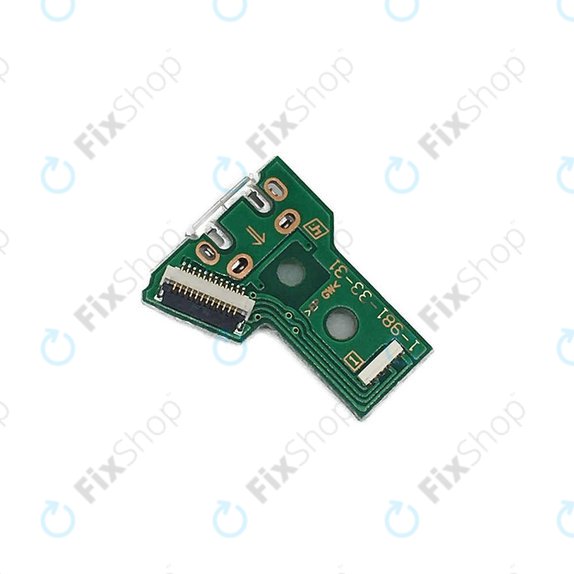 Płytka PCB złączki ładowania do DualShock 4 V2 (CUH-ZCT2), Sony PlayStation 4 Slim, Pro
