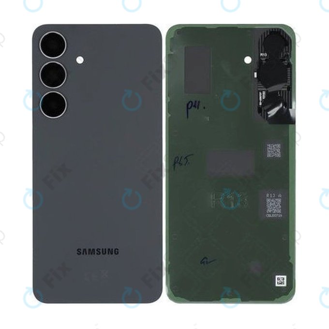 Tylna pokrywa baterii do Samsung S25 FE, GH82-37608B, Jet Black, Genuine Service Pack