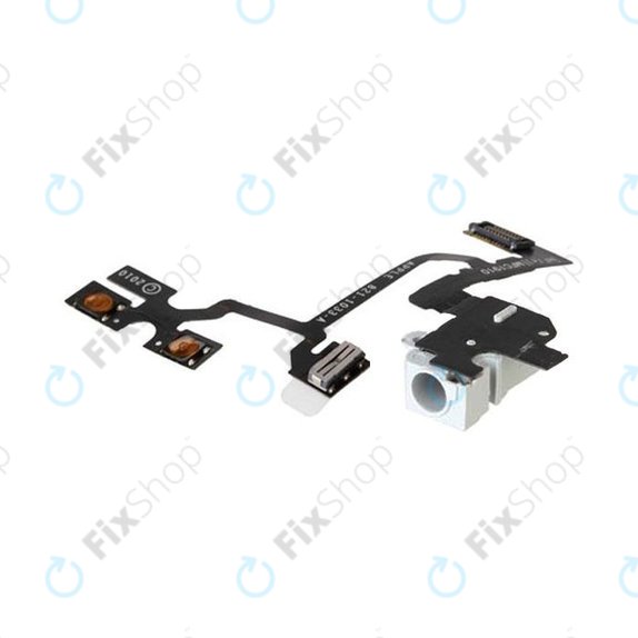 Kabel Flex przycisku głośności (biały) do iPhone 4 | biały | White