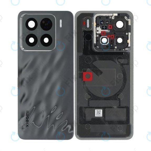 Tylna pokrywa baterii do Xiaomi 15 5G, 560070000O300, Liquid Silver, Genuine Service Pack