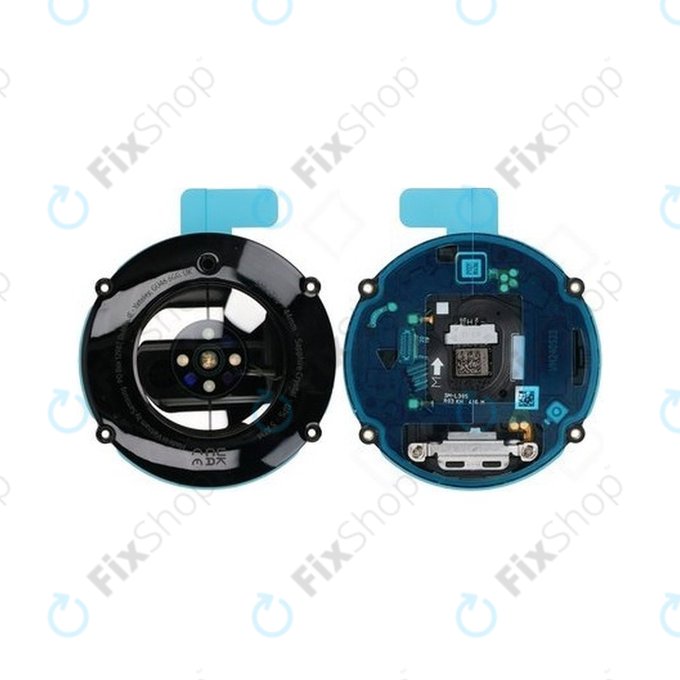 Tylna pokrywa baterii do Samsung Galaxy Watch 7 44mm BT L310, Czarny, Black, GH82-35285A, Genuine Service Pack
