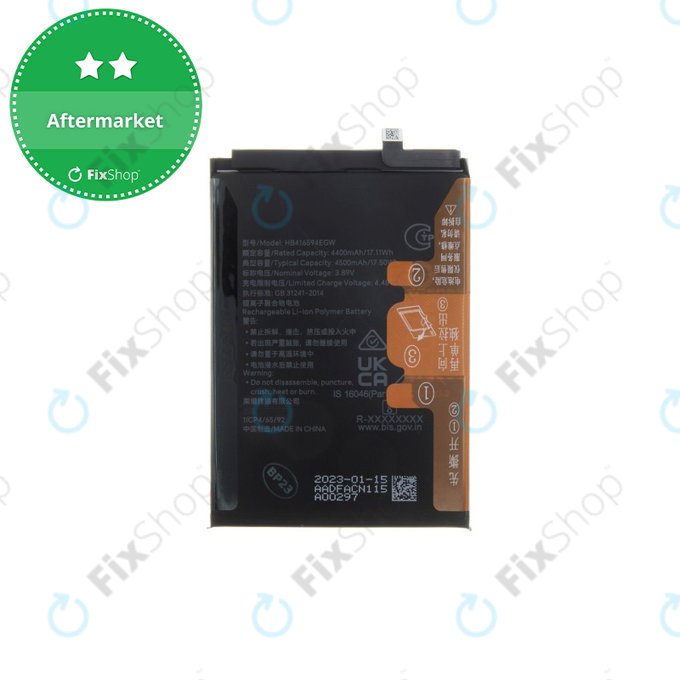 Bateria do Honor 90 Lite 5G, X8a, HB416594EGW, 4500mAh