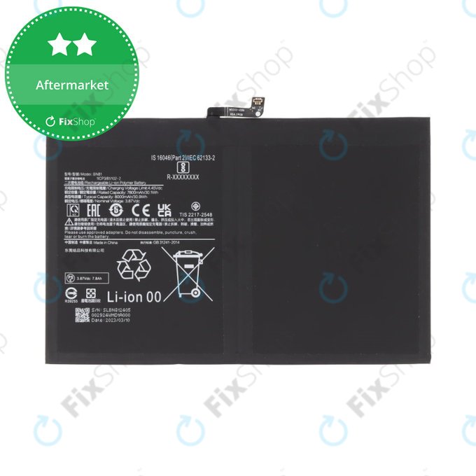 Bateria do Xiaomi Redmi Pad SE, BM47, 8000mAh