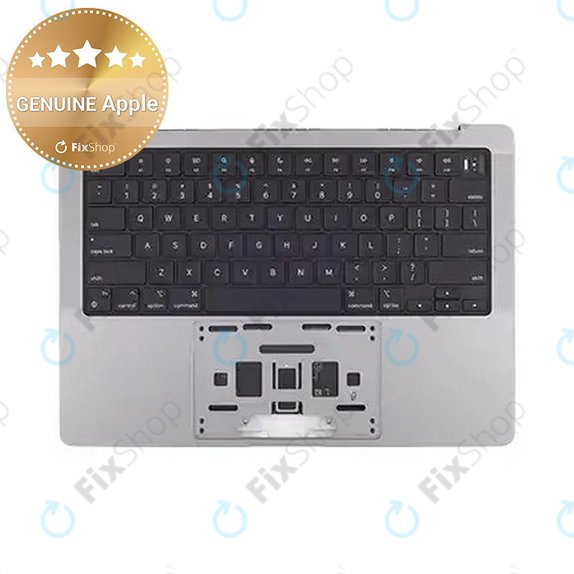 Górna rama klawiatury do MacBook Pro 14", A2918 (2023), z klawiaturą US i baterią, Space Gray, 661-35708, Genuine Apple