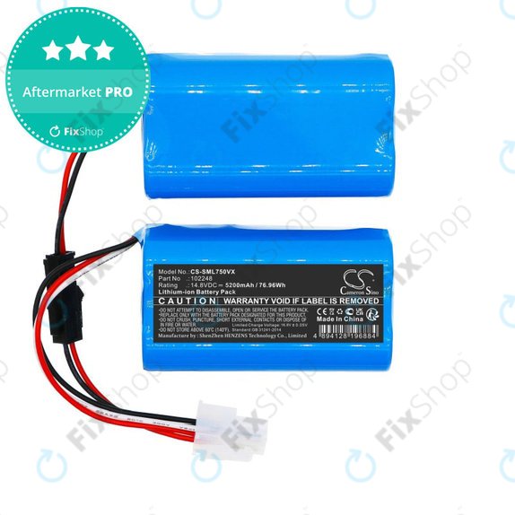 Bateria do Symbo Laserbot 750, 5200mAh, Li-ion, 14.8V, 102248, HQ