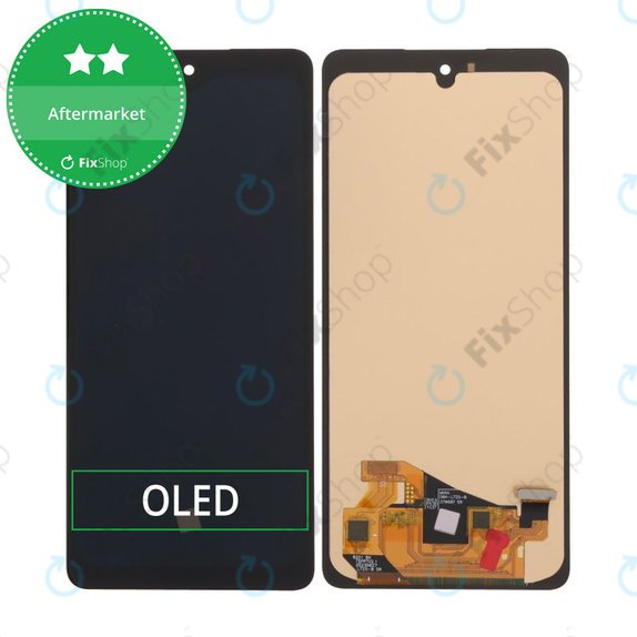 Wyświetlacz OLED do Samsung A72, A725F, A726B, Ekran dotykowy bez ramki, Mały panel