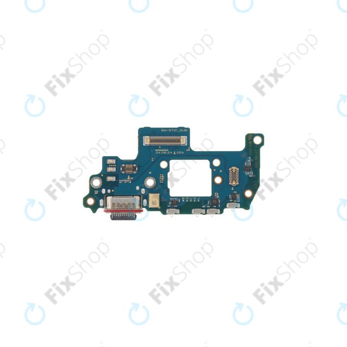 Złącze ładowania na płytce PCB do Samsung Galaxy S24 FE S721B