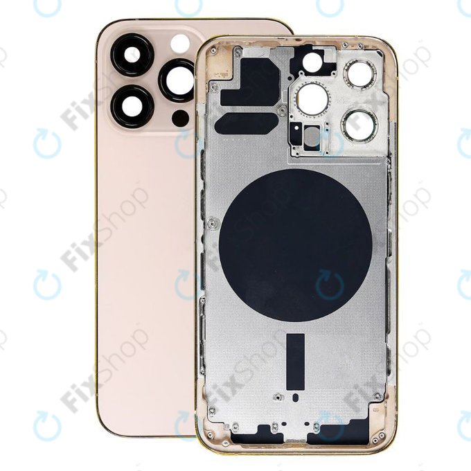 Tylna obudowa do iPhone 13 Pro, Złoty, Gold
