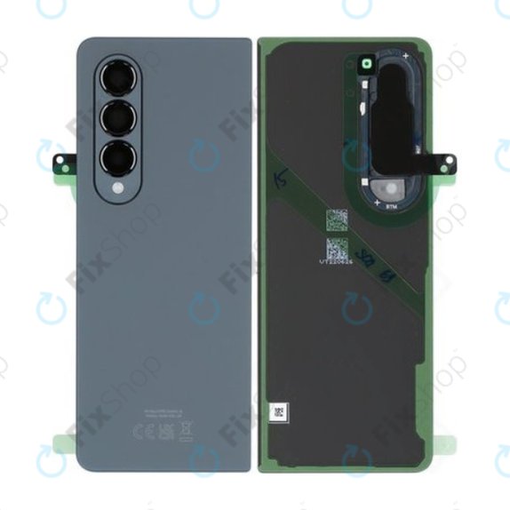 Tylna pokrywa baterii do Samsung Z Fold 4 F936B, GH82-29254B, Graygreen, Genuine Service Pack