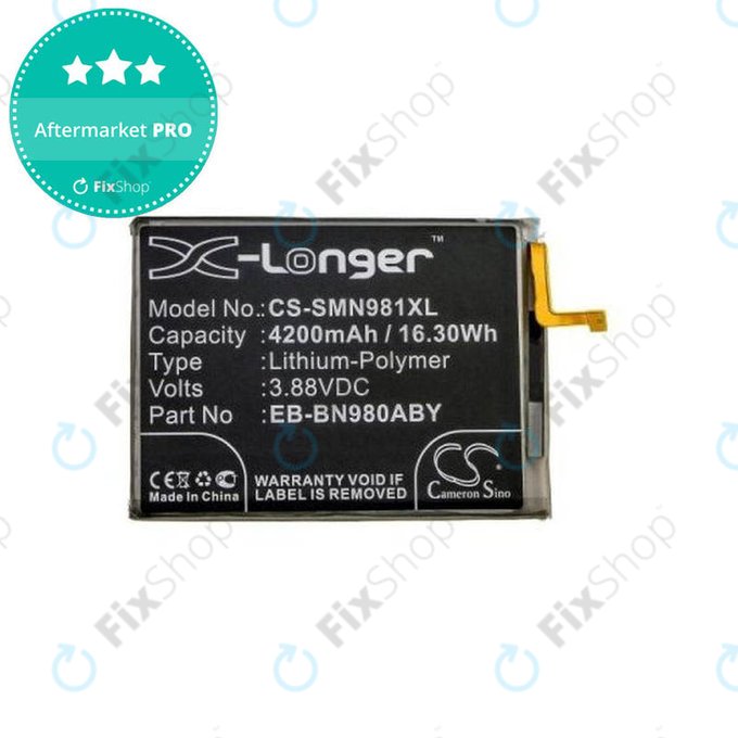Bateria do Samsung Note 20 N980B, EB-BN980ABY, 4200mAh, HQ