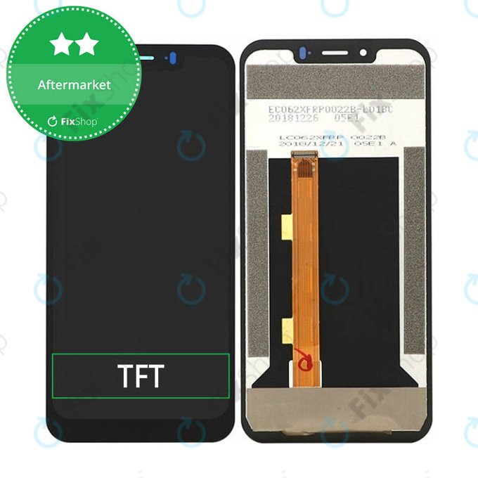 Wyświetlacz do UleFone Armor 6, Ekran dotykowy bez ramki, TFT
