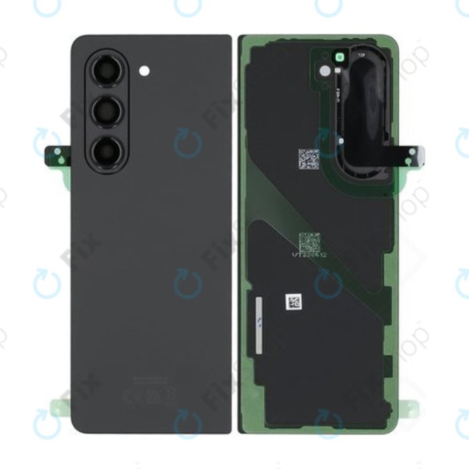 Tylna pokrywa baterii do Samsung Z Fold 5 F946B, GH82-31862A, GH98-48616A, Phantom Black, Genuine Service Pack