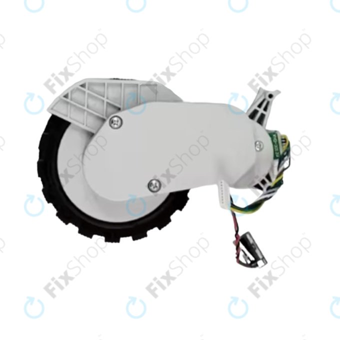 Koło z silnikiem do Xiaomi Robot Vacuum X20, S10, Dreame X30, X20, X10 Pro, Right, Biały, White