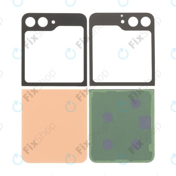 Tylna pokrywa baterii do Samsung Z Flip 6 F741B, Brzoskwiniowy, Peach