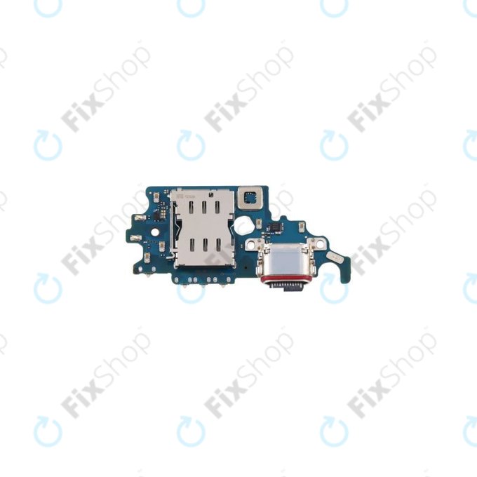 Plytka PCB zlacza ladowania do Samsung S21 G991B, Genuine Service Pack
