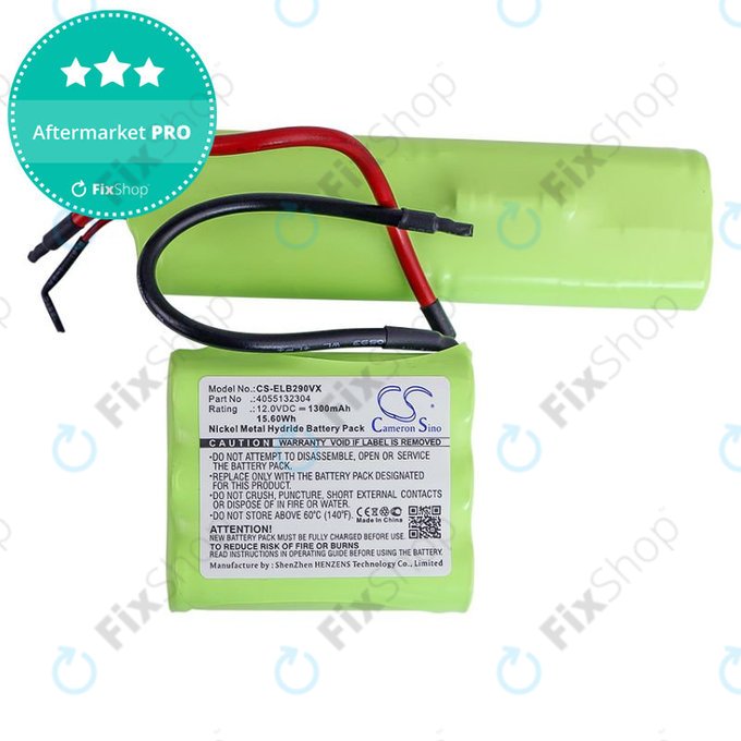 Bateria do AEG, Electrolux, 1300mAh, Ni-MH, 12V, 4055132304, HQ