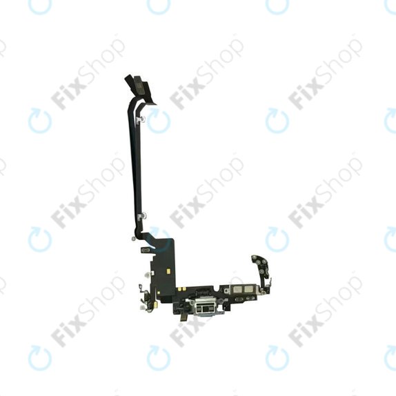 Zlacze ladowania + Flex Cable do iPhone 17 Pro Max, Silver