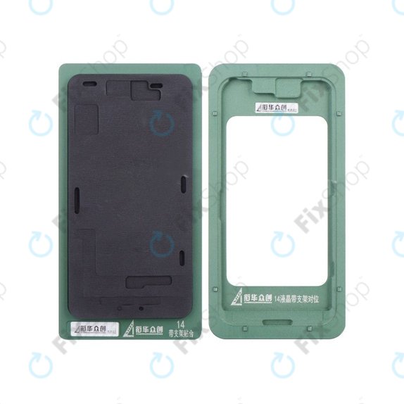 Forma pozycjonująca with Bezel Laminating Mat do iPhone 14, XHZC