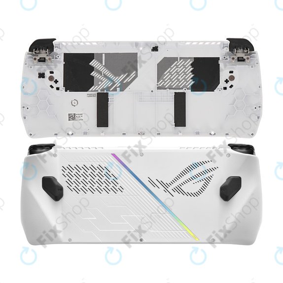 Pokrywa baterii do Asus ROG Ally (2023), Biały, White, 90NV0GY0-R7DP11, Genuine Service Pack