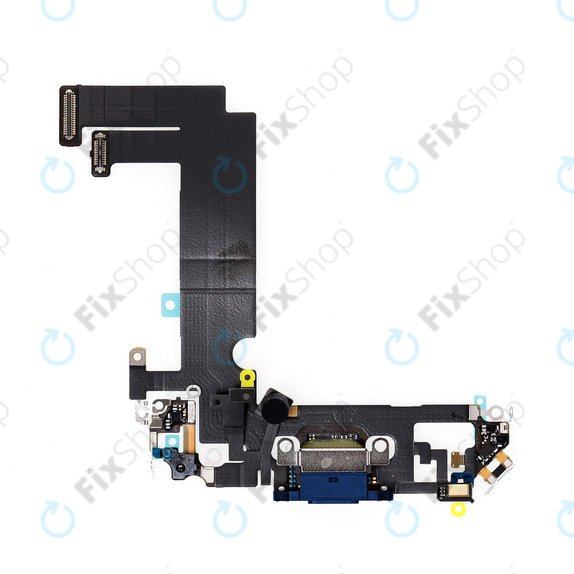 Złącze ładowania z taśmą flex do iPhone 12 Mini, Niebieski, Blue
