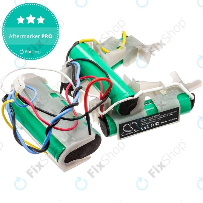 Bateria do Electrolux 900, CX7, ZB-seria, ERGO11, ERGO12, ERGO13, Ergorapido Plus, 8087979053, 809115702, VBHC7787E, Li-Ion, 18,0V 2500mAh, HQ