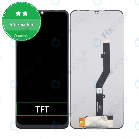 Wyświetlacz do ZTE Blade A72s, Ekran dotykowy bez ramki, TFT