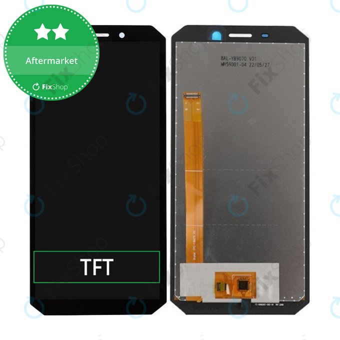Wyświetlacz do Oukitel WP18 Pro, Ekran dotykowy bez ramki, TFT