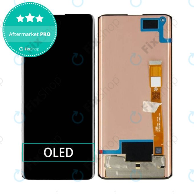 Wyświetlacz OLED do Motorola Edge XT2063, Ekran dotykowy bez ramki