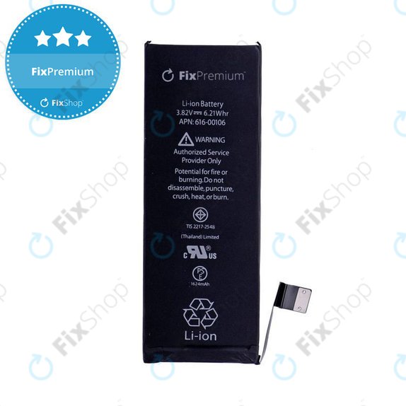 Bateria dla iPhone SE, 1624mAh, FixPremium