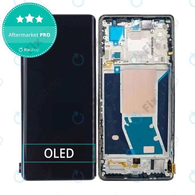 Wyświetlacz OLED do Infinix Note 40 Pro 5G, Ekran dotykowy z ramką