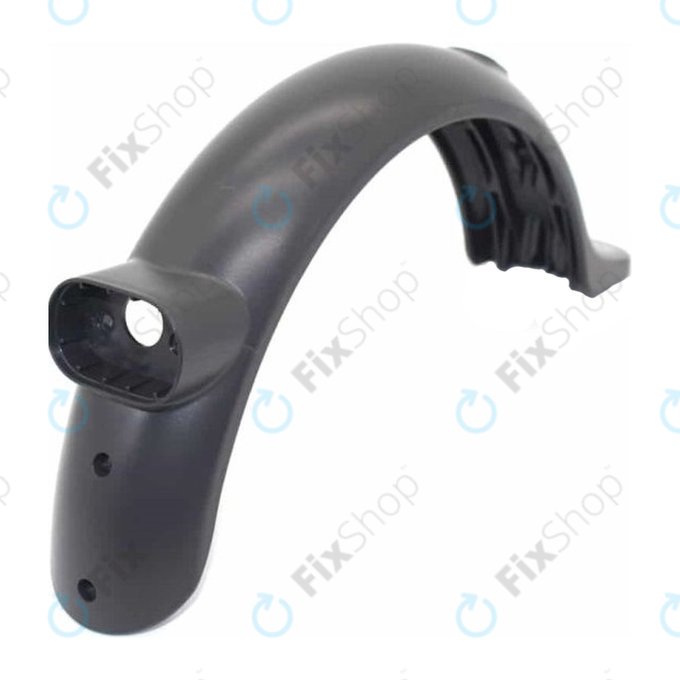 Tylny błotnik i hak do Xiaomi Mi Electric Scooter 1S, Essential, Pro 2, 3, 3 Lite, Czarny, Black
