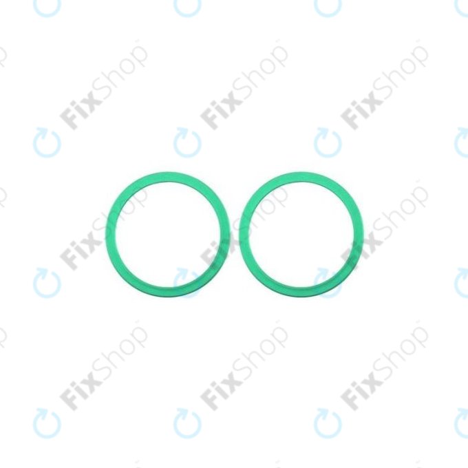 Oslona obiektywu tylnej kamery do iPhone 11, 12, 12 Mini, Zielony, Green, 2szt