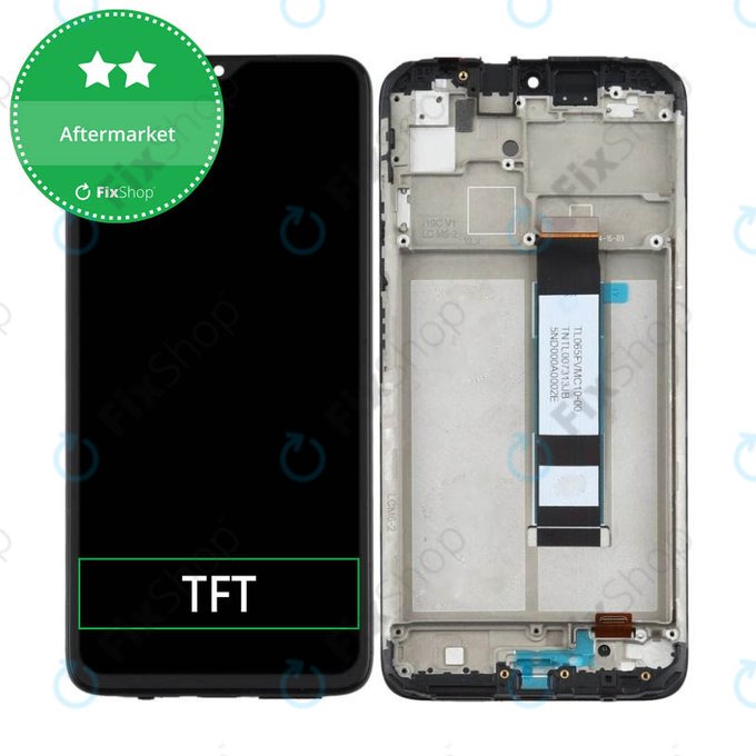Wyświetlacz do Xiaomi Poco M3, Ekran dotykowy z ramką, TFT
