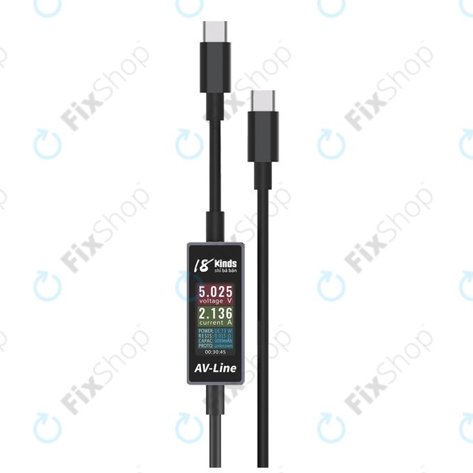 Inteligentny kabel ładujący USB C do USB C, AV Line