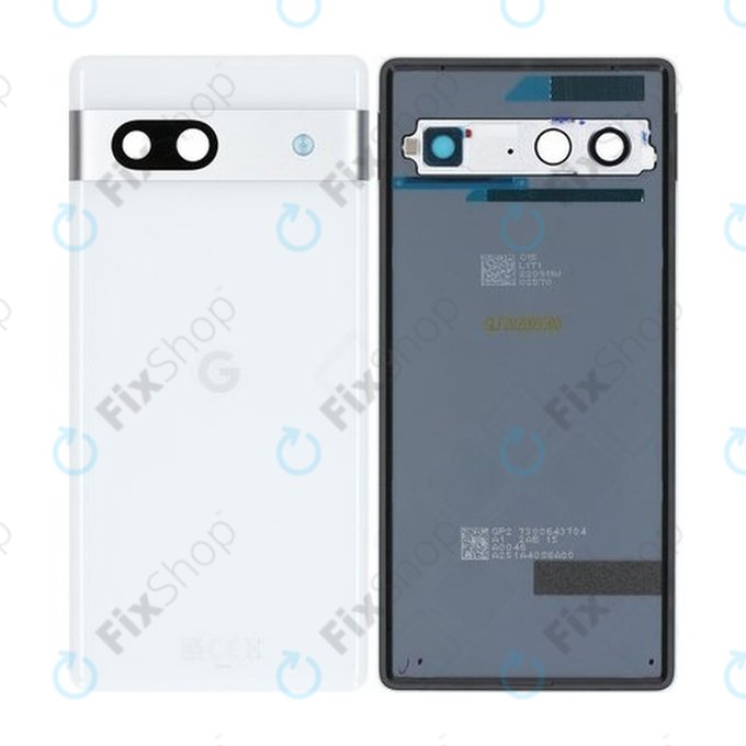 Tylna pokrywa baterii do Google Pixel 7a, G949-00389-00, Snow, Genuine Service Pack