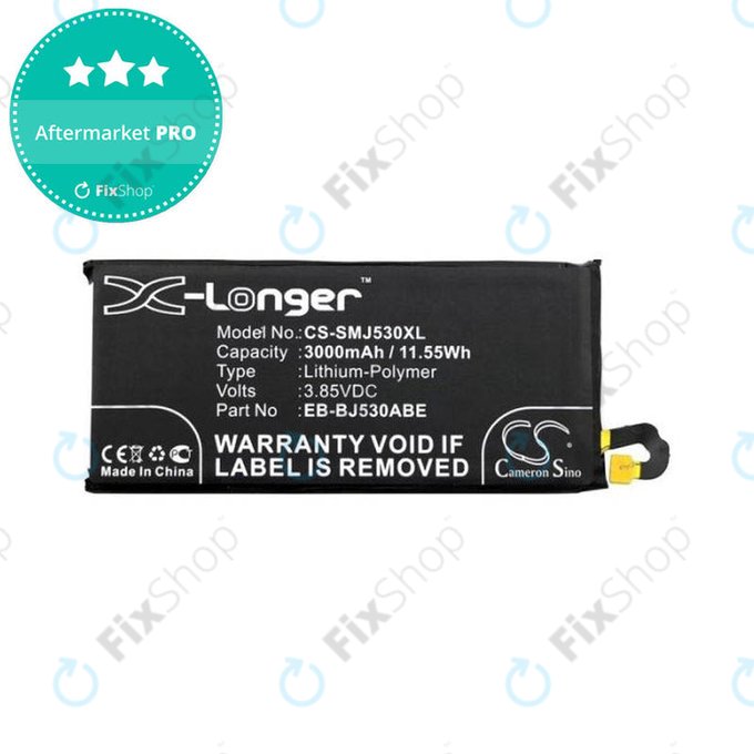 Bateria do Samsung J5 J530F (2017), EB-BJ530ABE, 3000mAh, HQ