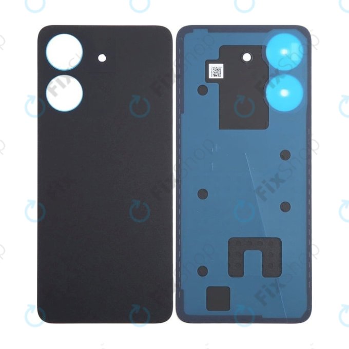Tylna pokrywa baterii do Xiaomi Redmi 13C 23100RN82L, 23106RN0DA, Midnight Black