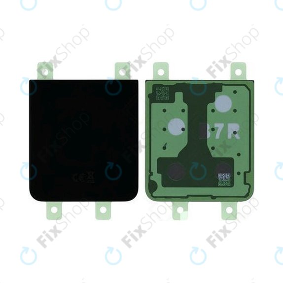 Tylna pokrywa baterii do Samsung Z Flip 7 FE F761B, GH82-37608A, Black, Genuine Service Pack
