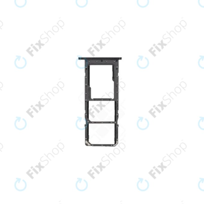 Tacka SIM do Samsung A03s A037G, GH81-21254A, Czarny, Black, Genuine Service Pack