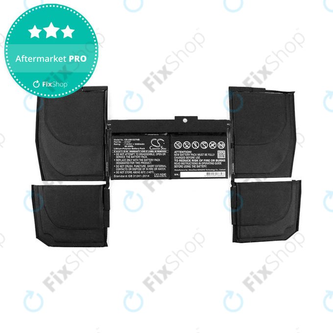 Bateria do MacBook 12" A1534 (Early 2015 - Mid 2017), 5200mAh, HQ