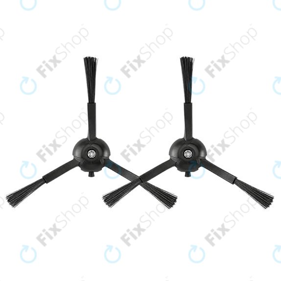 Szczotka boczna, 2 szt., Czarna do Roborock Qrevo MaxV, Pro, Plus, S